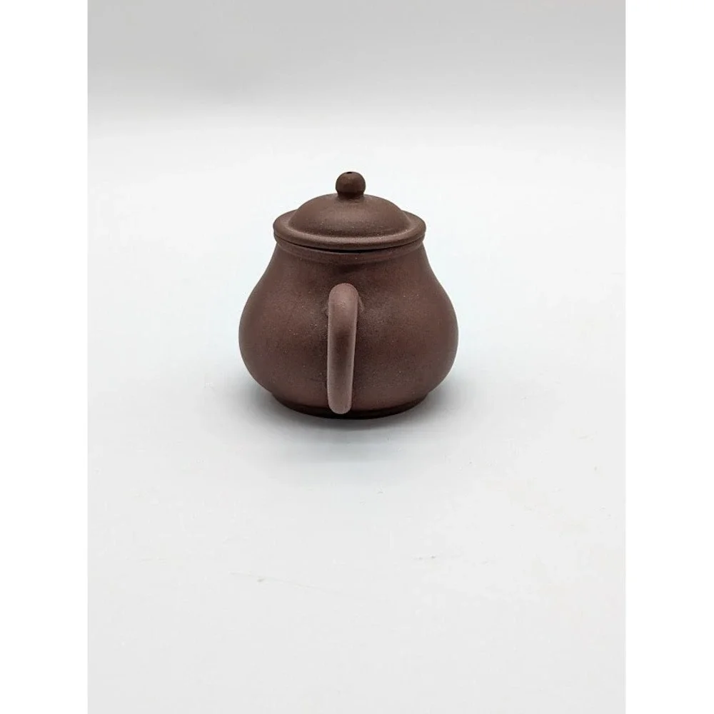 100cc Yixing Zisha Gongfu Shui‎ Ping Brown Clay Teapot 2